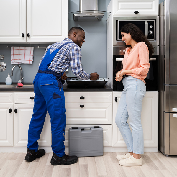 can you provide an estimate for cooktop repair before beginning any work in Richfield NC